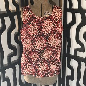 Lane Bryant Plus Size Sheer Fabric Tank Top